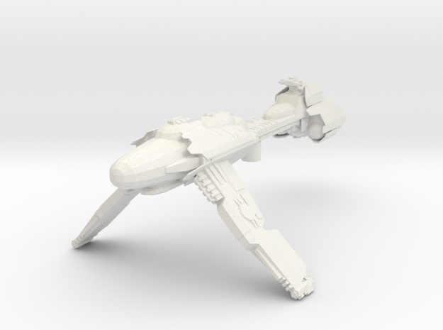 Micromachine Star Wars Nebulon B2 class in White Natural Versatile Plastic