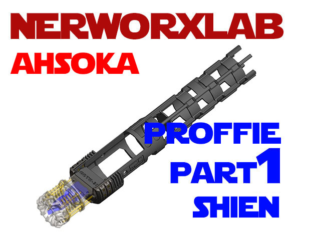NWL Ahsoka - Shien Chassis Part1 Proffie in White Natural Versatile Plastic
