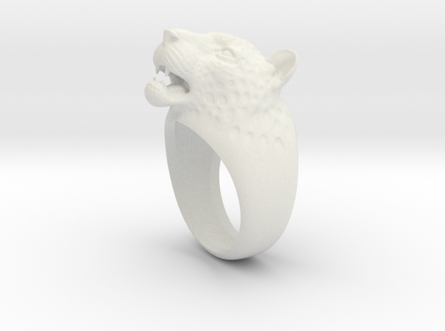 Leoparg Ring in White Natural Versatile Plastic
