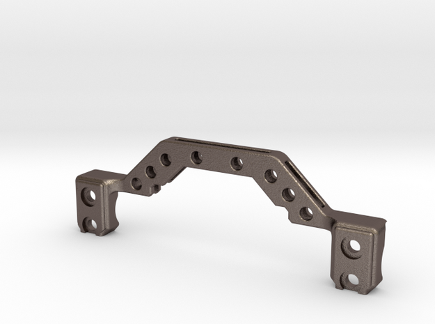 Metal Truss for Enduro Axles in Polished Bronzed-Silver Steel