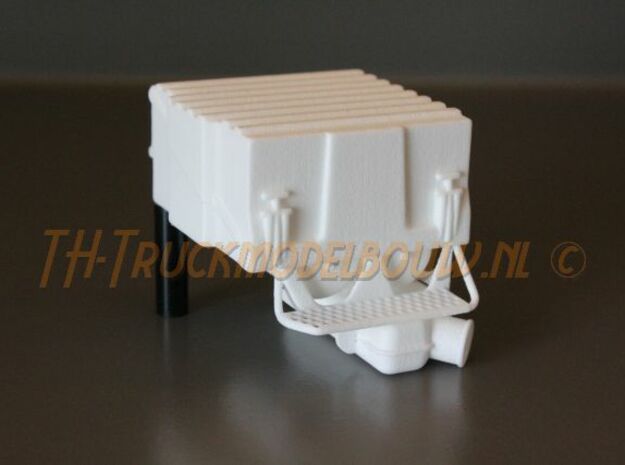 THM 00.4801 batterybox with exhaust in Basic Nylon Plastic