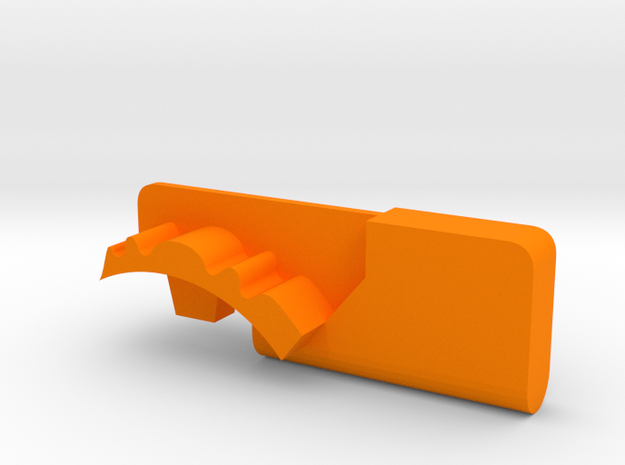 Warthog throttle part - Airbus FSLabs in Orange Processed Versatile Plastic