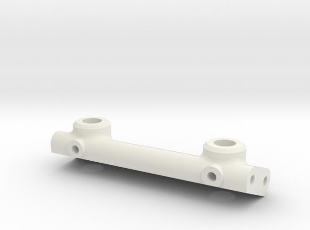 Pinch3 Front Body Mount 78 to 70mm in White Natural Versatile Plastic