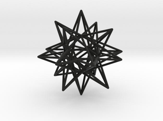 mohamed star design in Black Natural Versatile Plastic