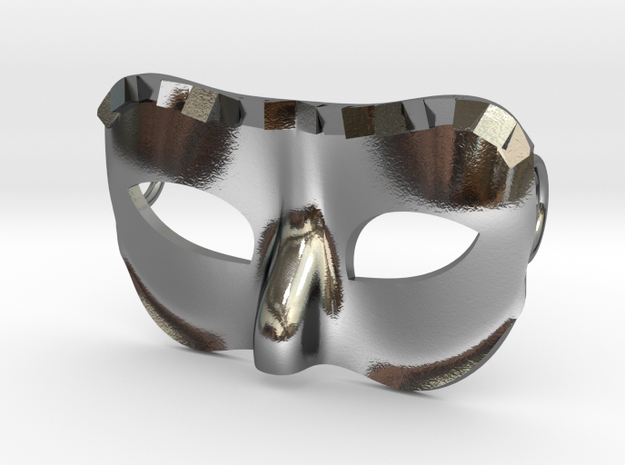 Masquerade in Polished Silver