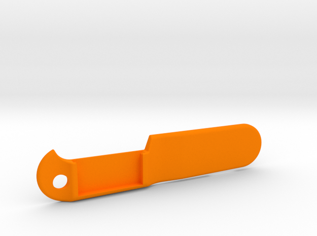 91mm Victorinox usb micro-sd scale in Orange Processed Versatile Plastic