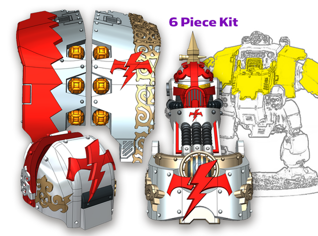 Storm Legion: Full Atlas Pattern Kit in Tan Fine Detail Plastic