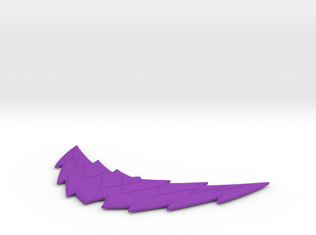 Jokerang in Purple Processed Versatile Plastic