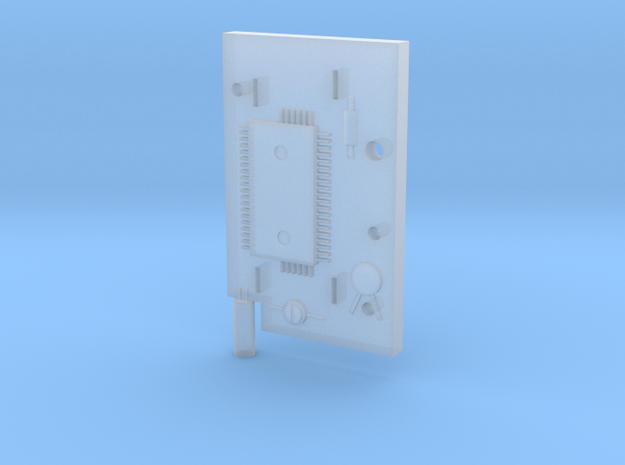 Casio MQ-1 Circuit Board 1/6th Scale in Smooth Fine Detail Plastic