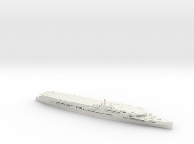 HMS Furious (47) in White Natural Versatile Plastic: 1:600