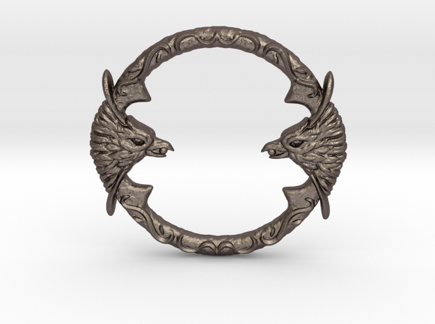 Resident Evil 0: Silver ring in Polished Bronzed-Silver Steel