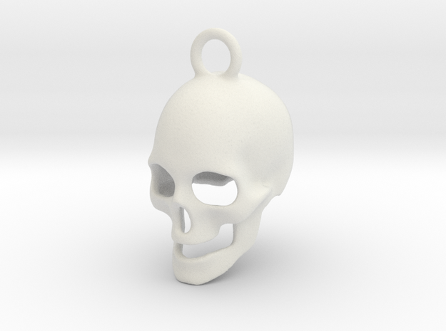Skull 2003211730 in White Natural Versatile Plastic