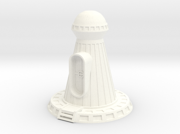 Lost in Space - Tucker Space Ship in White Processed Versatile Plastic