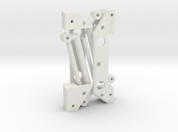 shorty-holder_for_ultima_frame-type_chassis in White Natural Versatile Plastic
