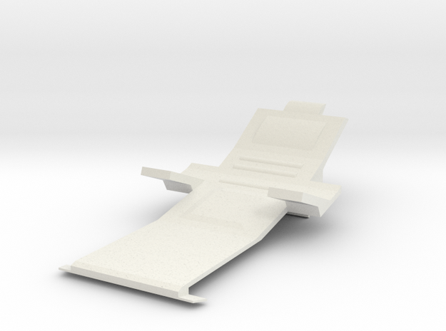 Sharc/Hornet Cockpit Seat  in White Natural Versatile Plastic
