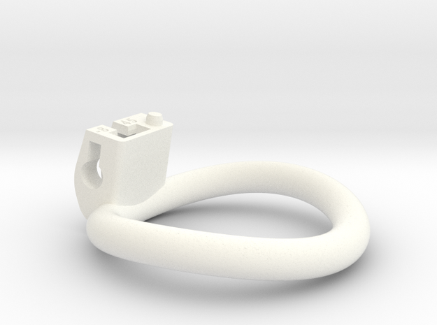 Cherry Keeper Ring - 45mm -8° in White Processed Versatile Plastic
