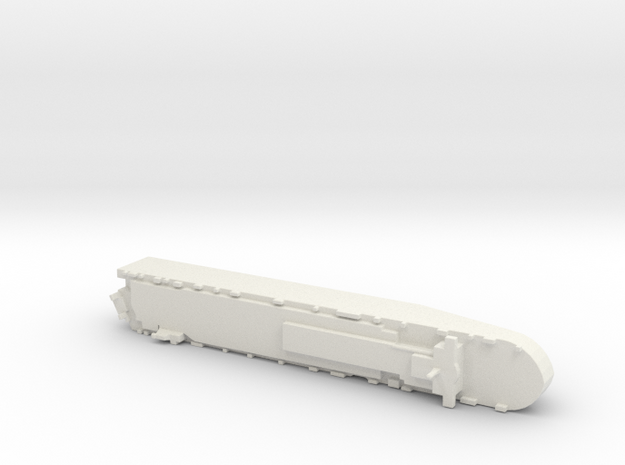 1/3000 Scale  PCTC Migion Car Carrier in White Natural Versatile Plastic