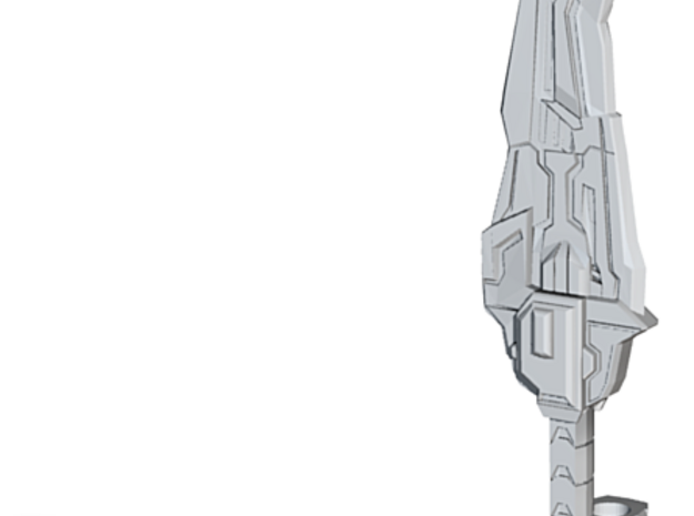 Optimus sword in Tan Fine Detail Plastic