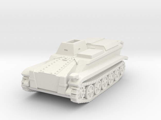 1/144 Borgward IV Ausf.B in White Natural Versatile Plastic