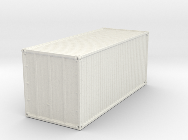20 feet Container 1/144 in White Natural Versatile Plastic
