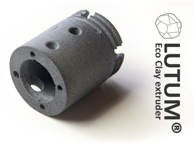 LUTUM® eco Extruder Motor Connector in Gray PA12