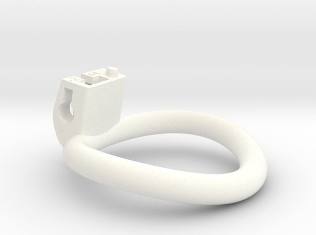 Cherry Keeper Ring - 44mm -2° in White Processed Versatile Plastic