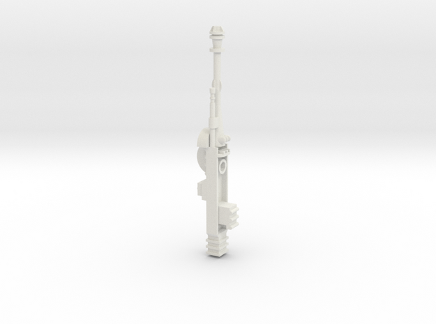 Star Wars POTF B-Wing Laser Cannons - Part 1 of 2 in White Natural Versatile Plastic