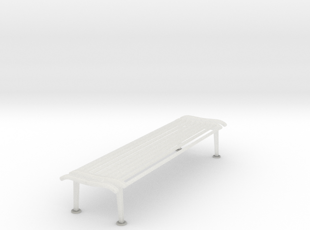 RhB Bench Without Backrest in Tan Fine Detail Plastic