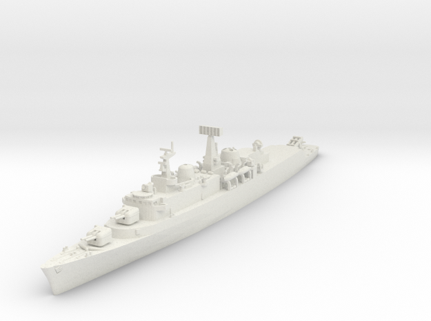 County Class Destroyer DDG Batch 1 in White Natural Versatile Plastic: 1:600