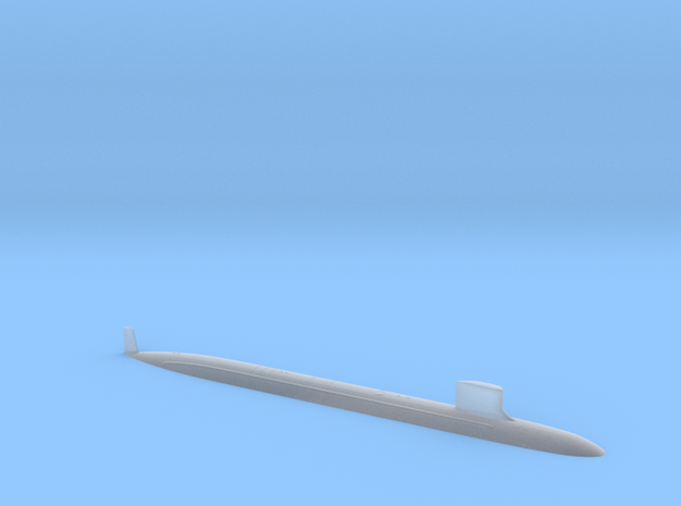 USS Virginia 1:1250 in Smooth Fine Detail Plastic