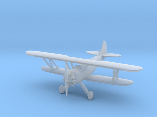 Waco UPF7 Biplane - Zscale in Tan Fine Detail Plastic