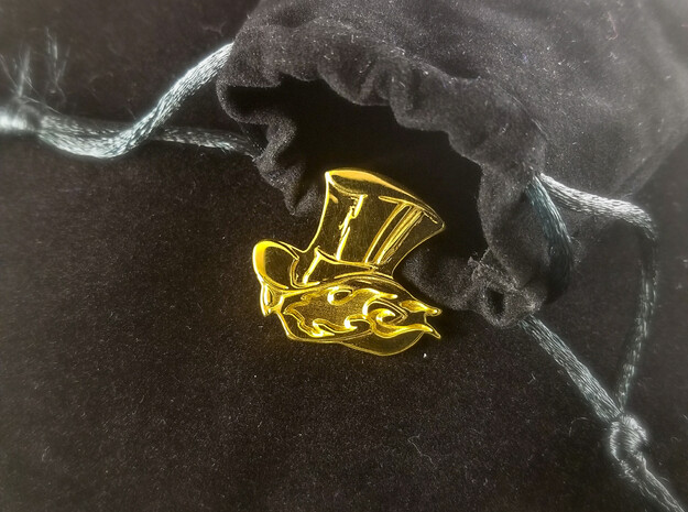 Persona 5 Phantom Thieves Lapel Pin in 18k Gold Plated Brass