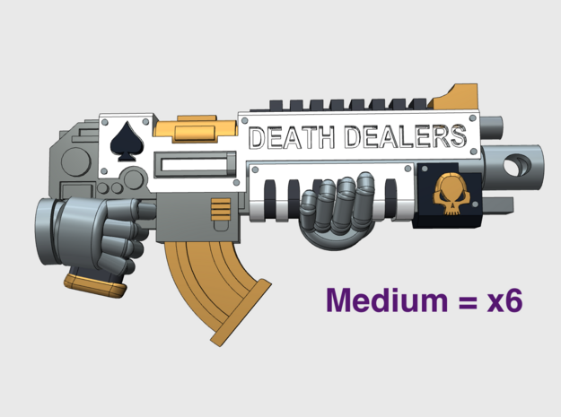 Death Dealers Primefire 1X : Prime Squad Set in Tan Fine Detail Plastic: Medium