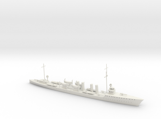 1/350 Scale USS Allen (Sampson Class) DD-66 in White Natural Versatile Plastic