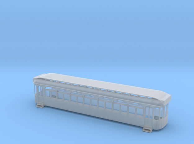 Pacific Electric 450 class trolley in Tan Fine Detail Plastic