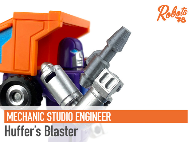 Blaster for Mechanic Studio Engineer (Huffer) in White Natural Versatile Plastic