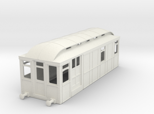 b43-district-railway-electric-loco in White Natural Versatile Plastic