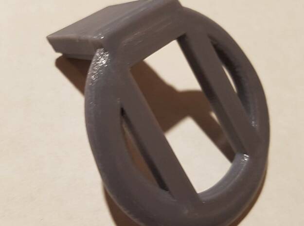 24mm P11 model ANTI-PULLOUT retainer ring in Black PA12