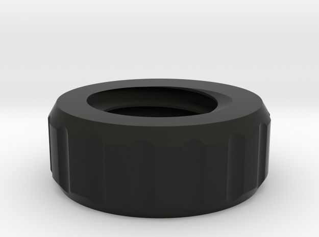 Delta 15 drill press depth stop nut (upper) in Black Natural Versatile Plastic