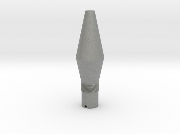 Classic estes-style nose cone PNC-50U replacement in Gray PA12