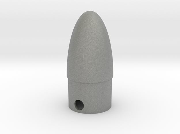 Classic estes-style nose cone BNC-5V replacement in Gray PA12