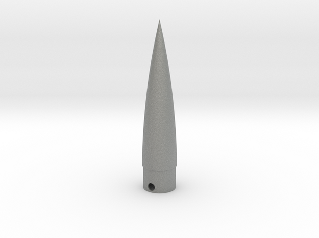 Classic estes-style nose cone BNC-5AX replacement in Gray PA12
