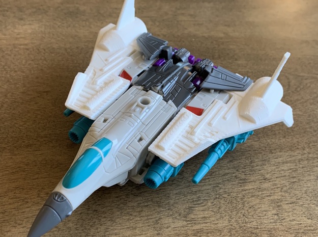 Ramjet Wings Conversion for Dreadwind in White Natural Versatile Plastic