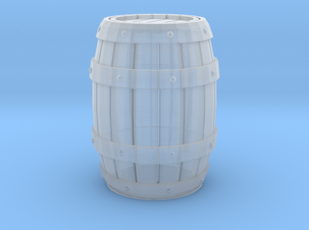 Wooden Barrel 1/12