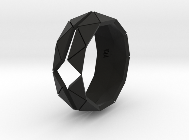 Polygonal Perfection i4 TALLA 6 LAbdGRAFO -  TPA in Black Premium Versatile Plastic