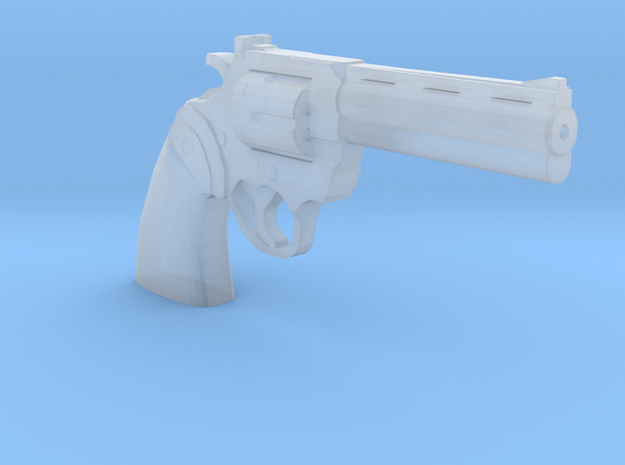 Colt Python revolver 1:6 in Smooth Fine Detail Plastic