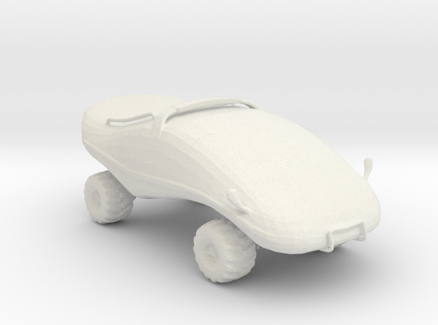 Moon Buggy v1 1:160 scale in White Natural Versatile Plastic