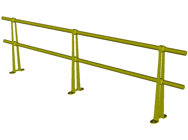 1/87 scale PRR hairpin railing x 6350mm long
