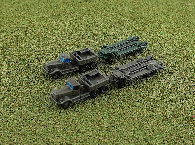 M19 Tank Transporter w. Hard- & Soft-Top 1/285