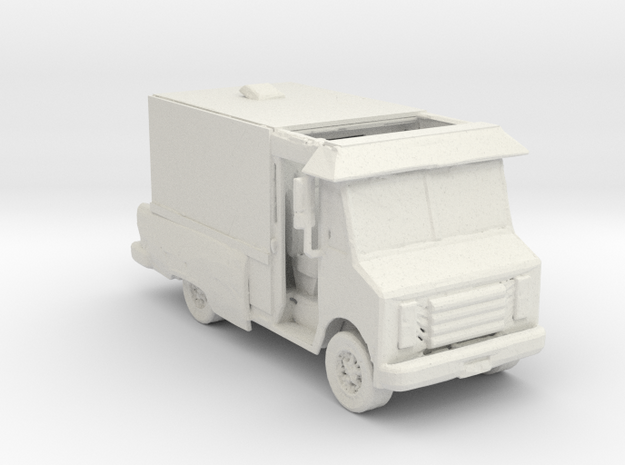 Cheet and Chon Van 1:160 Scale in White Natural Versatile Plastic